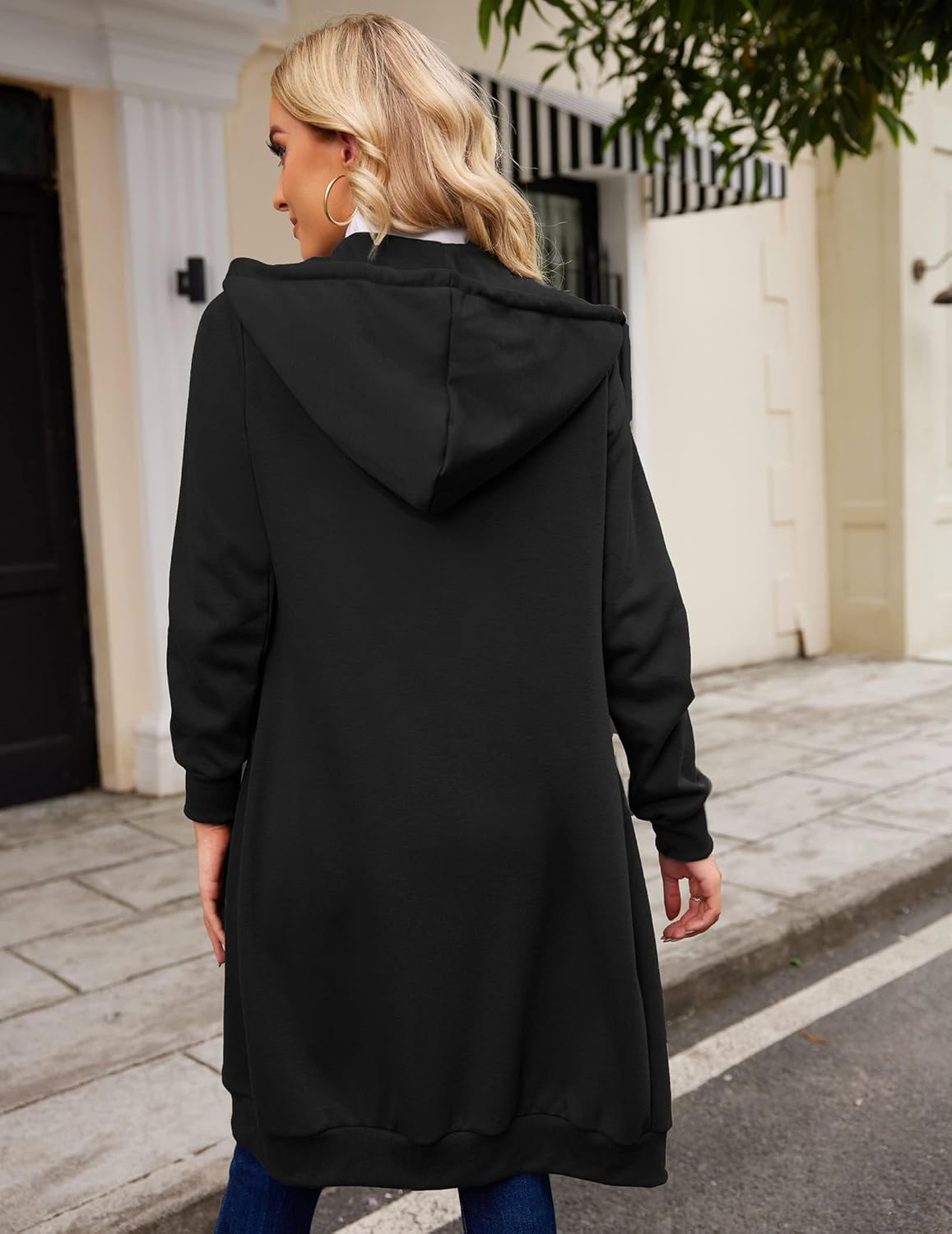 Casual Zip up Fleece Hoodie