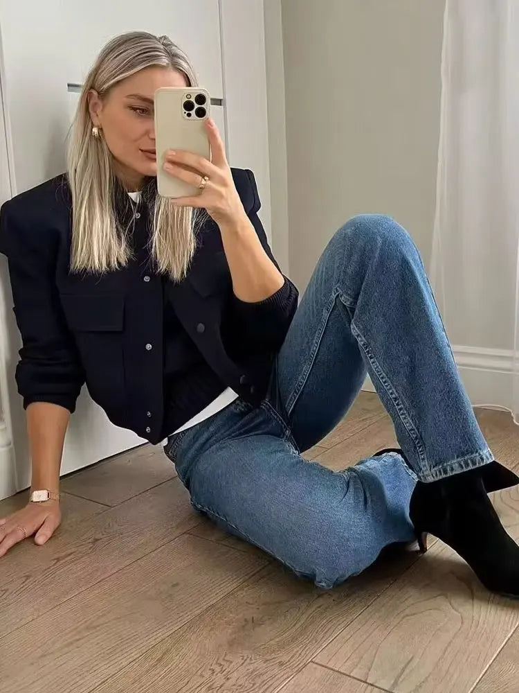 Chic Bomber Jacket