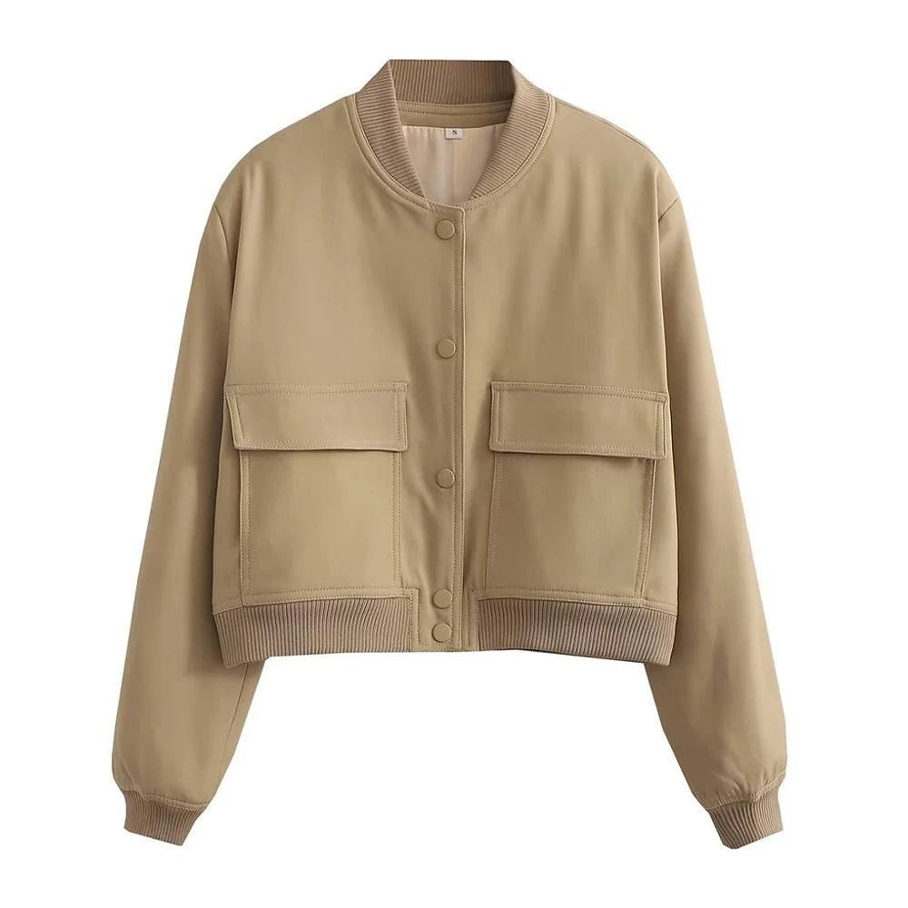 Chic Bomber Jacket