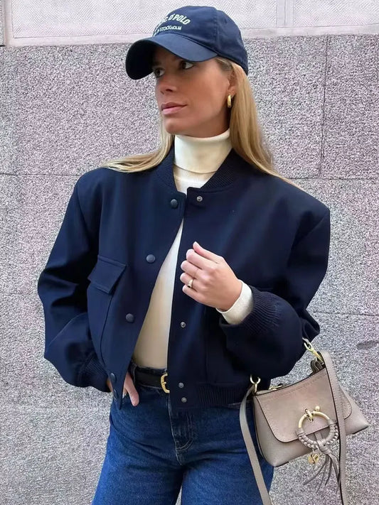 Chic Bomber Jacket