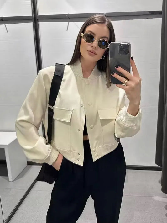 Chic Bomber Jacket